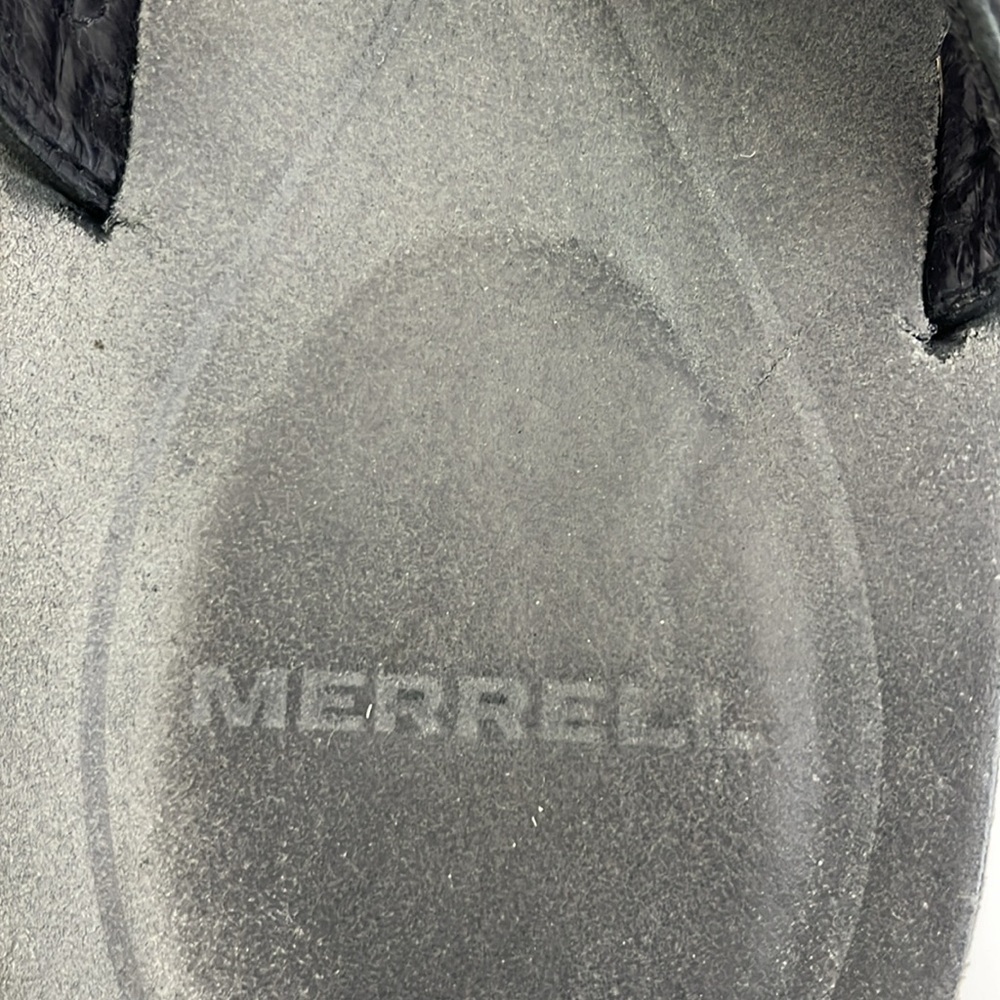Merrell Rosarita Black & Gray Flip Flop Sandals - Men’s Size 13 - Picture 9 of 15